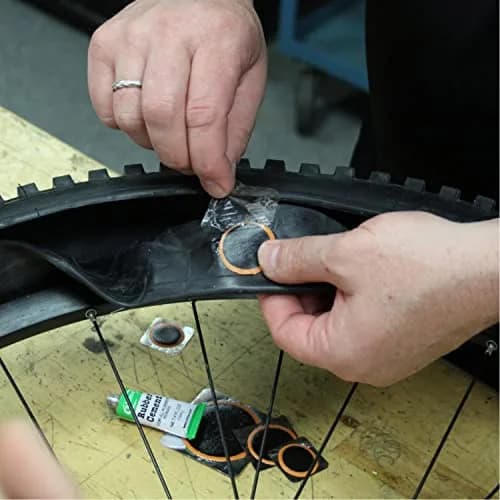 Slime 7-Piece Rubber Patch Kit with Glue, 2-Pack | Bike & Inflatable Puncture Repair thumbnail 6