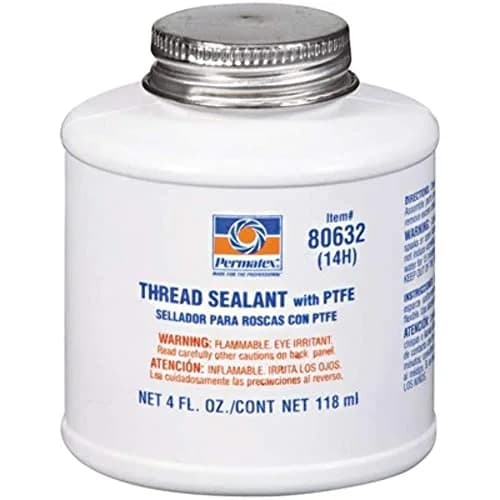 Permatex White 4 oz (118ml) Thread Sealant with PTFE | Pack of 2 thumbnail 2