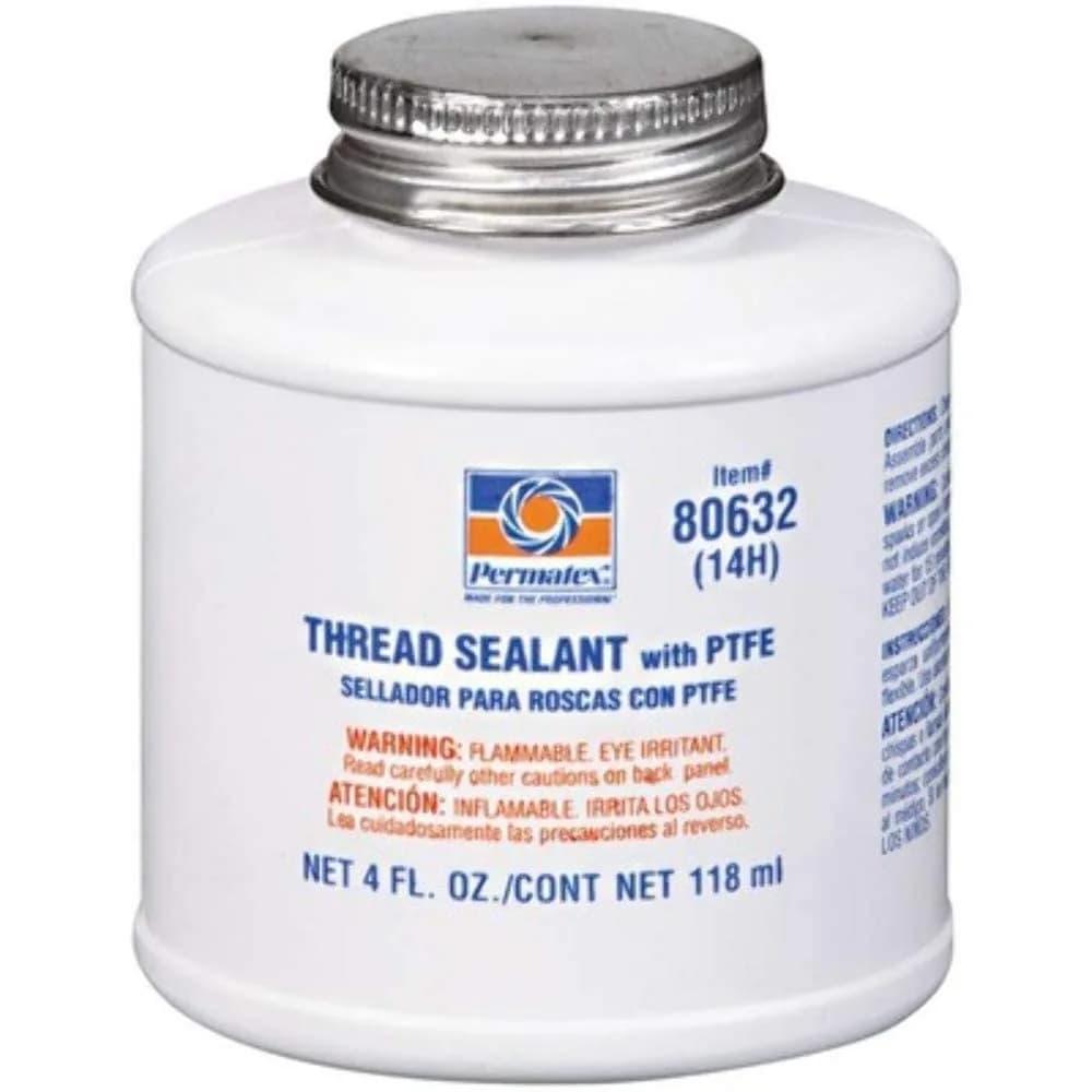 Permatex White 4 oz (118ml) Thread Sealant with PTFE | Pack of 2 - view 2