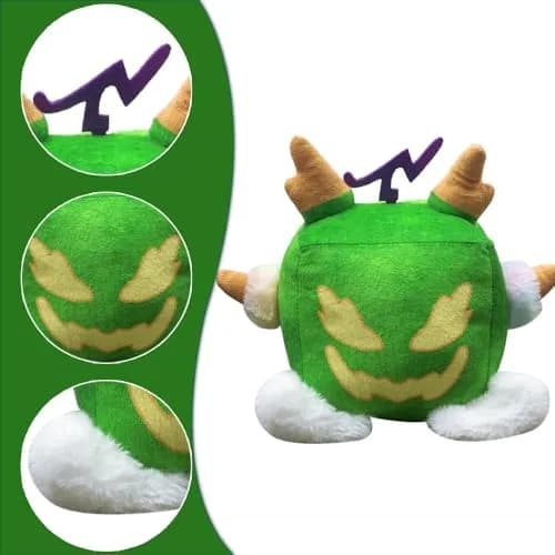 Zenitsu Dragon Blox Fruits Plush Toy Pillow 2.54cm (2 inches) | Video Game Character Stuffed Toy thumbnail 2