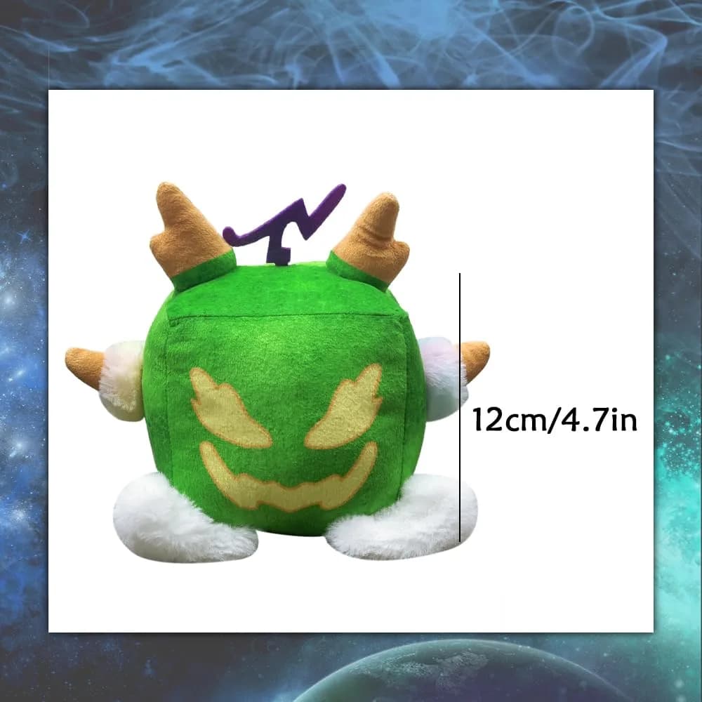 Zenitsu Dragon Blox Fruits Plush Toy Pillow 2.54cm (2 inches) | Video Game Character Stuffed Toy - view 3