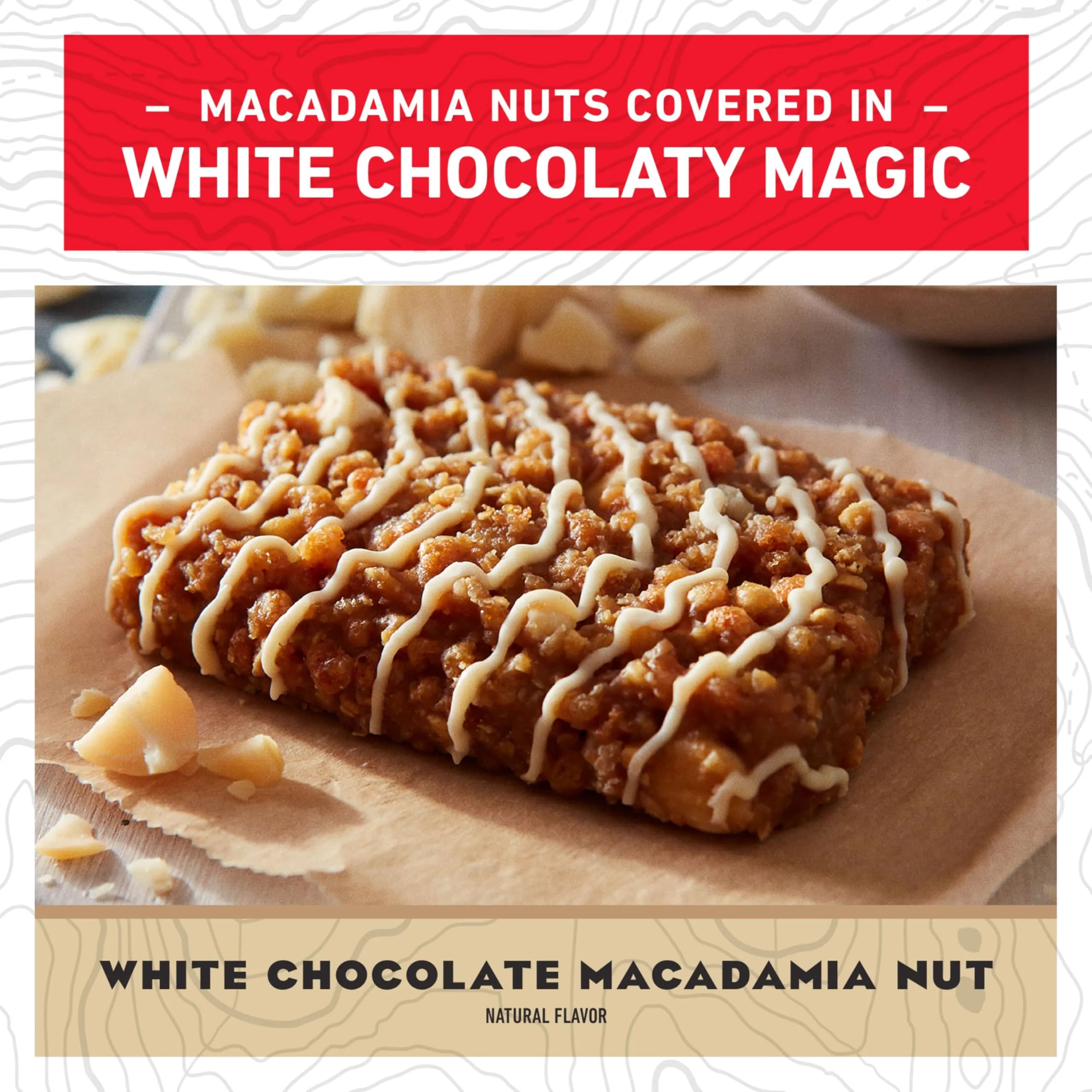 CLIF BAR Protein Energy Bars White Chocolate Macadamia Nut 15ct (36oz/1021g) | Sustained Energy for Active Bodies - view 2