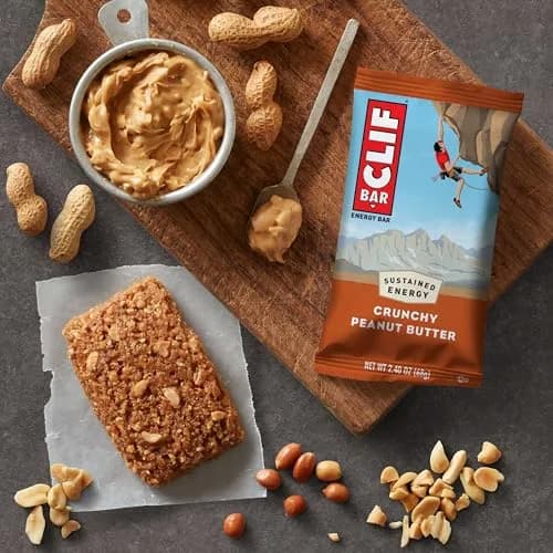 CLIF BAR Protein Energy Bars Crunchy Peanut Butter 15ct (68g per bar) | 11g Protein, Plant-Based, Non-GMO thumbnail 5