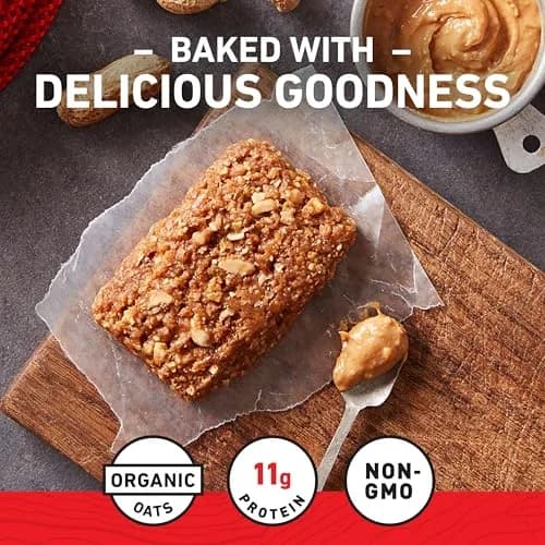 CLIF BAR Protein Energy Bars Crunchy Peanut Butter 15ct (68g per bar) | 11g Protein, Plant-Based, Non-GMO thumbnail 3