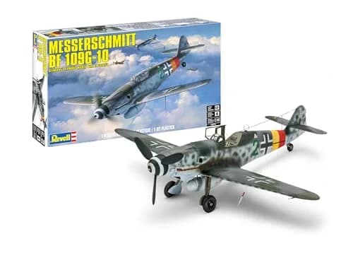 Revell Model Kit #15873 Messerschmitt BF 109G-10 1:48 Scale 40-Piece Skill Level 4 Aircraft Kit thumbnail 1