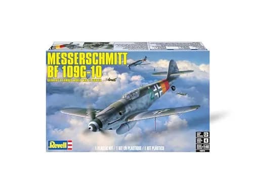 Revell Model Kit #15873 Messerschmitt BF 109G-10 1:48 Scale 40-Piece Skill Level 4 Aircraft Kit thumbnail 5