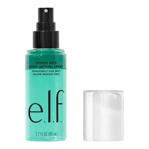 e.l.f. Power Grip Dewy Setting Spray 80ml (2.7 Fl Oz) | Hydrates & Grips Makeup thumbnail 1