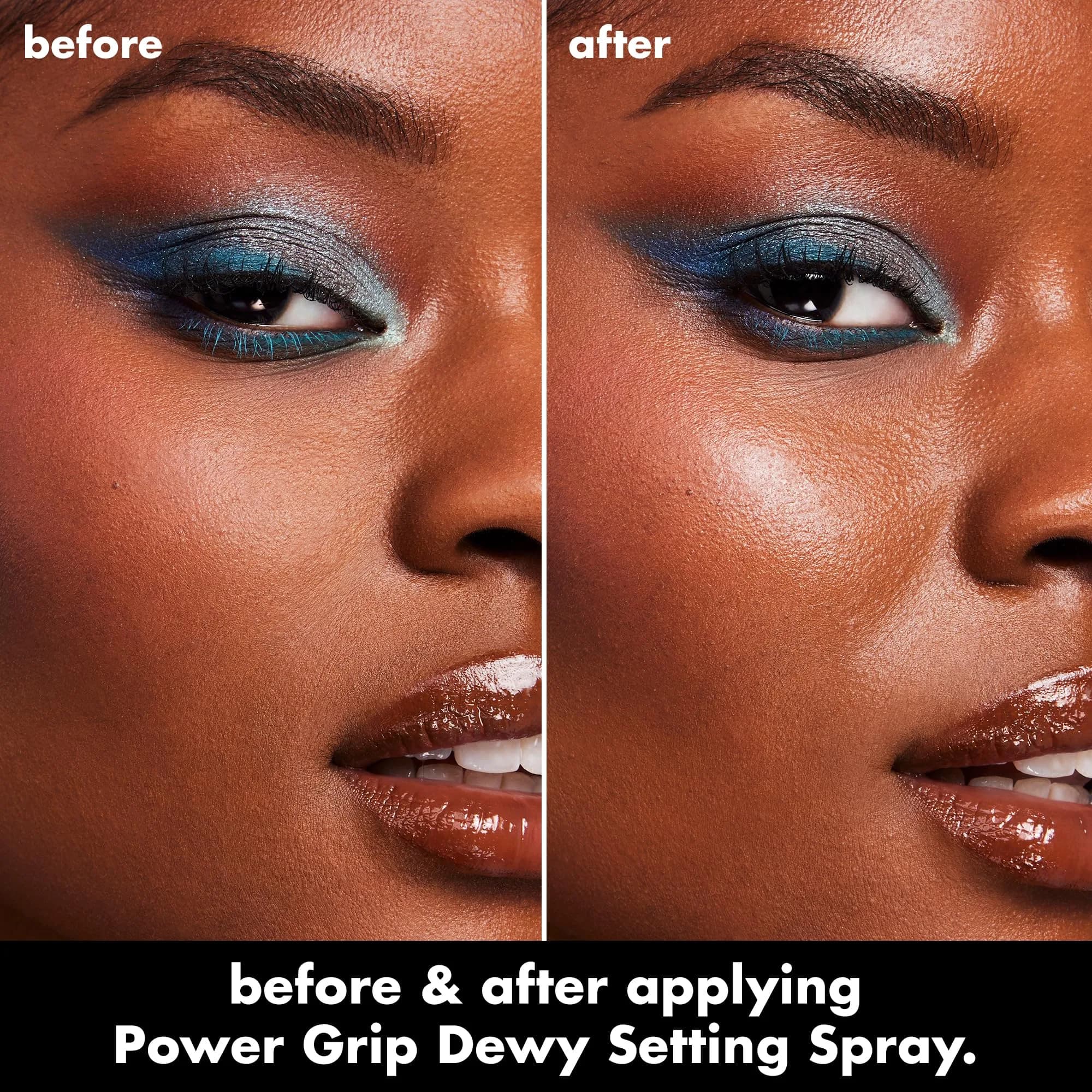 e.l.f. Power Grip Dewy Setting Spray 80ml (2.7 Fl Oz) | Hydrates & Grips Makeup - view 3