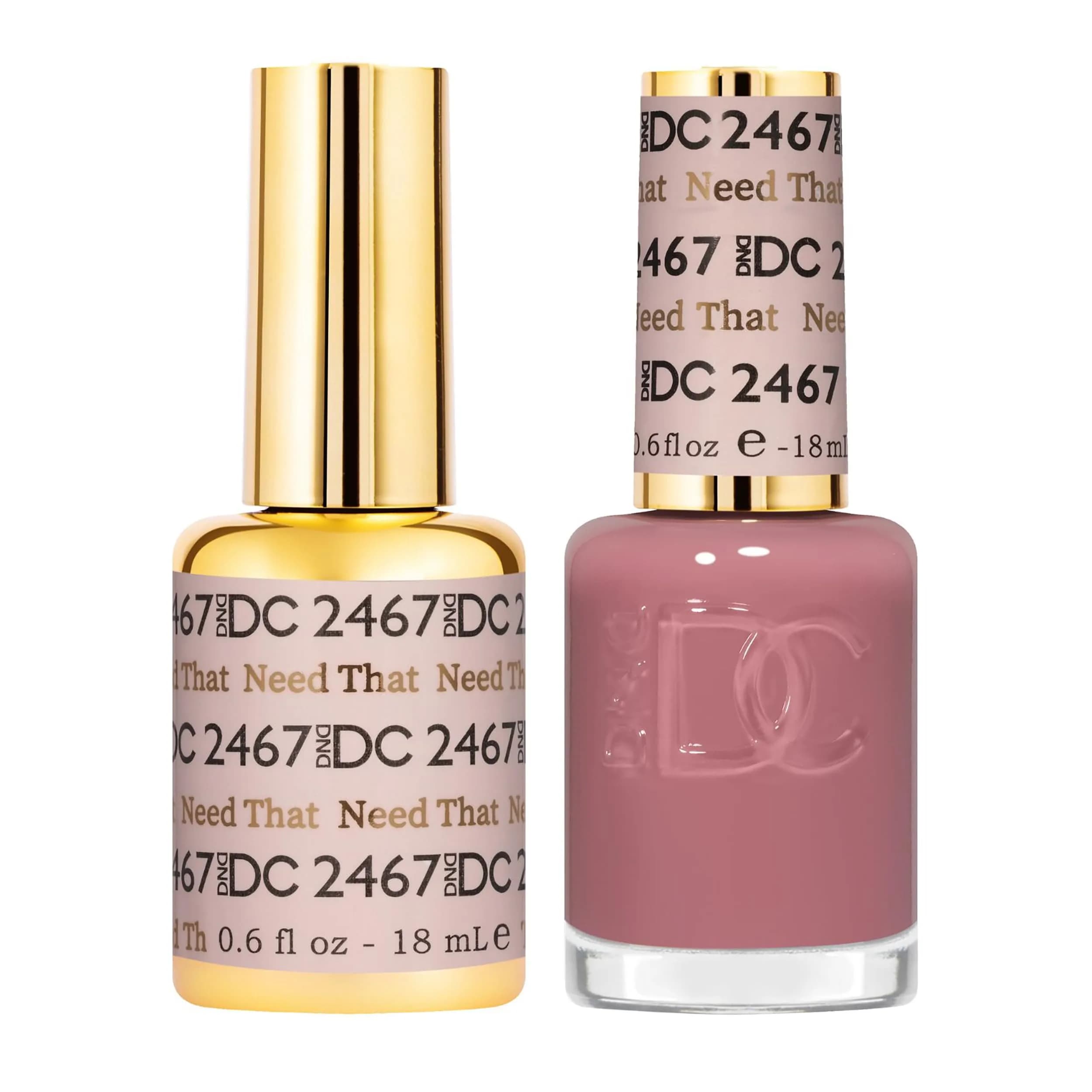DAISY DND Sheer Collection Gel Nail Polish Set 0.5 Fl Oz | Long-Lasting, Vegan & Cruelty-Free — Need That #2467