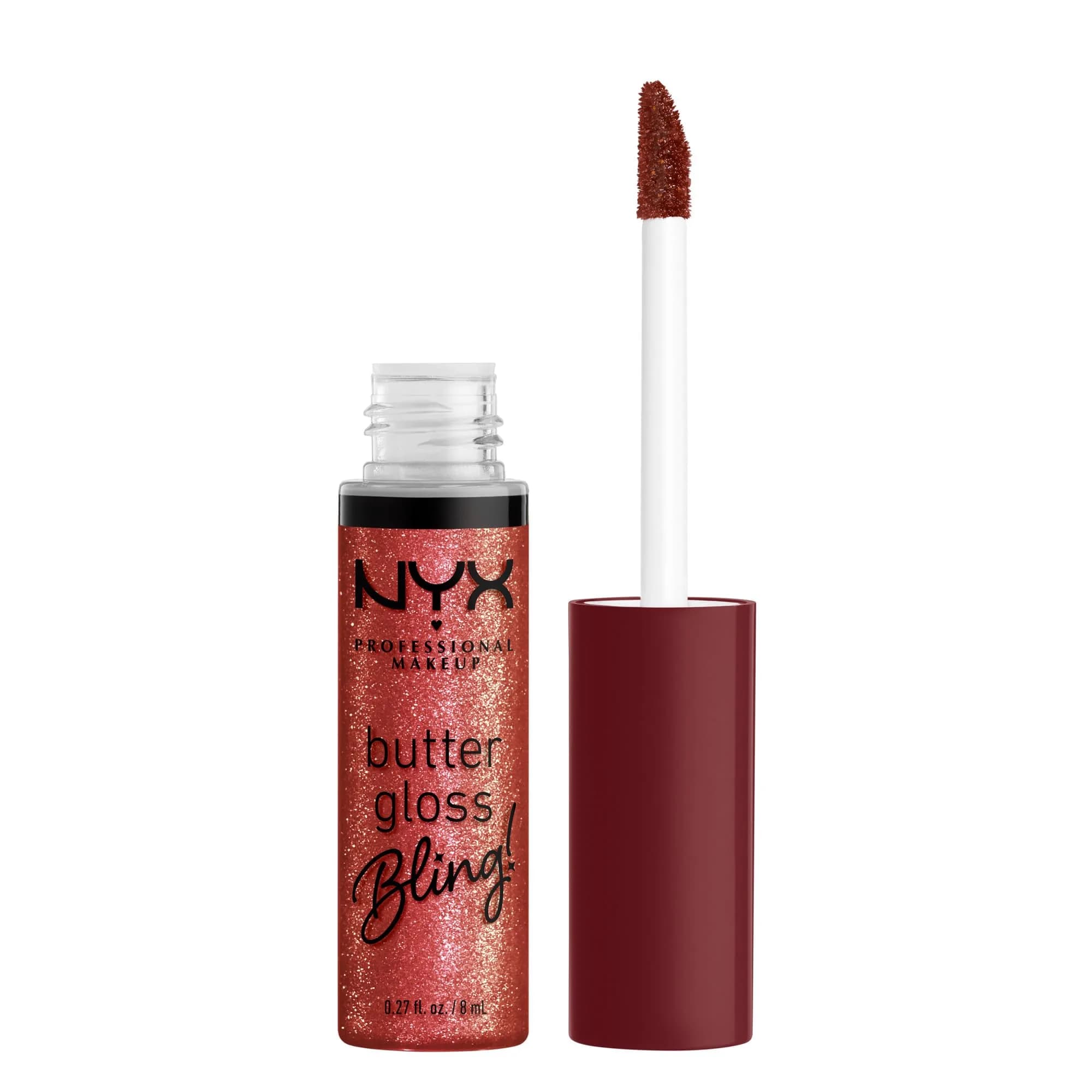 NYX PROFESSIONAL MAKEUP Butter Gloss Bling Lip Gloss Big Spender | Shiny Vegan Lip Makeup 7.6ml (0.27 Fl Oz) - main product image