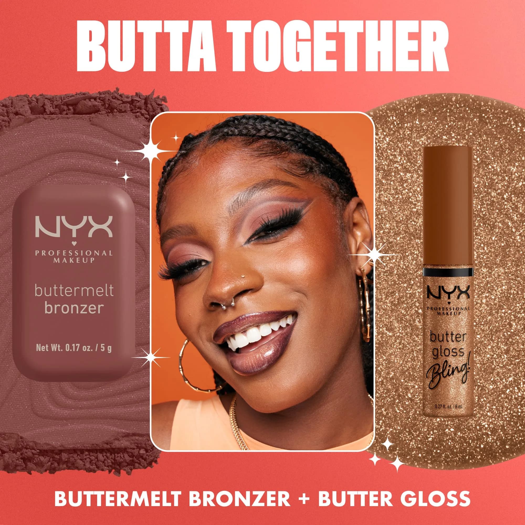 NYX PROFESSIONAL MAKEUP Butter Gloss Bling Lip Gloss Big Spender | Shiny Vegan Lip Makeup 7.6ml (0.27 Fl Oz) - view 7