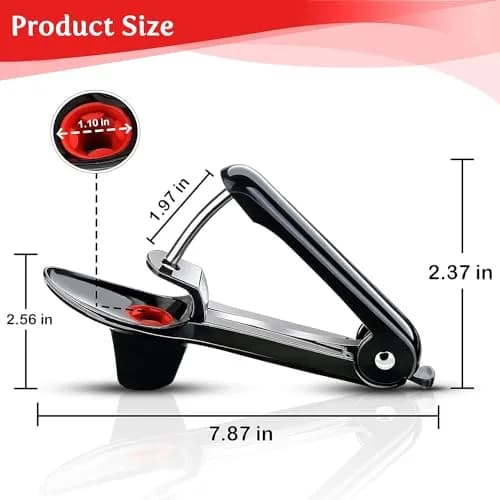 Namre’ Cherry Pitter Tool - Stainless Steel Cherry Pit Remover | Effortless & Safe thumbnail 2