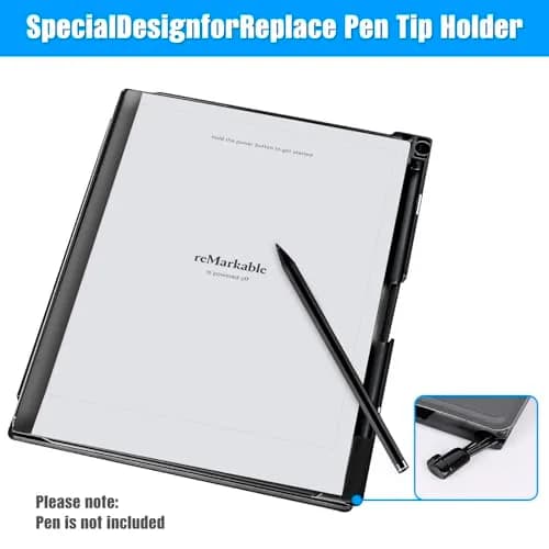 QIOFEARTH Case for Remarkable 2 Paper Tablet 10.3" | Slim Protective Cover with Pen Holder thumbnail 5
