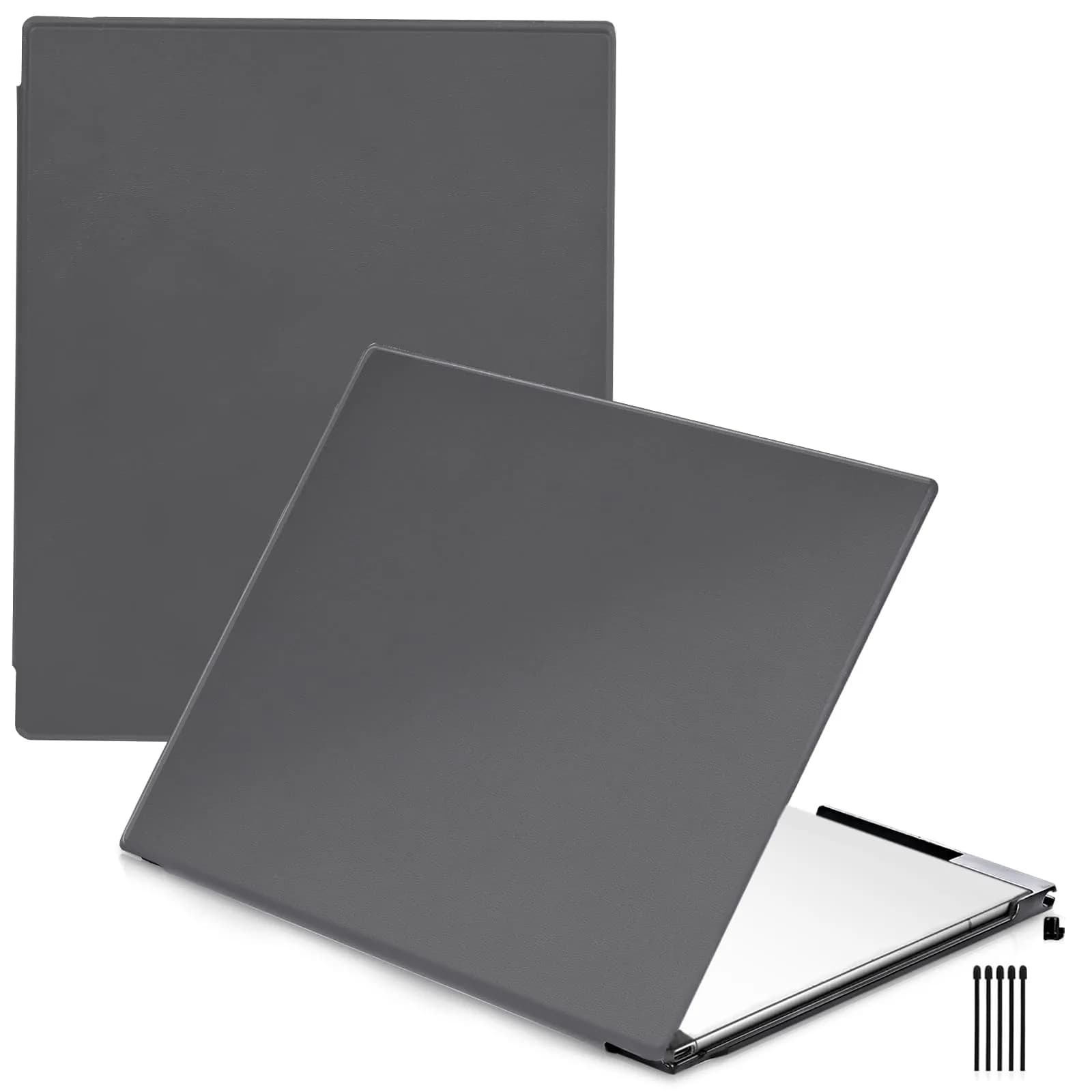 QIOFEARTH Case for Remarkable 2 Paper Tablet 10.3" | Slim Protective Cover with Pen Holder — Steel Gray - main product image
