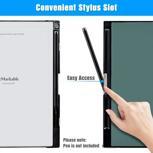 QIOFEARTH Case for Remarkable 2 Paper Tablet 10.3" 2020 | Slim Protective Cover with Pen Holder thumbnail 6