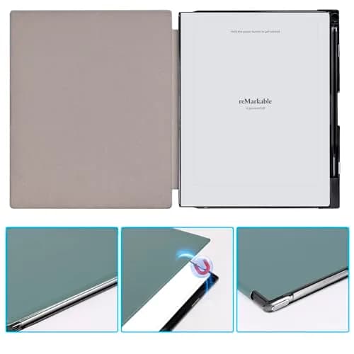 QIOFEARTH Case for Remarkable 2 Paper Tablet 10.3" 2020 | Slim Protective Cover with Pen Holder thumbnail 3