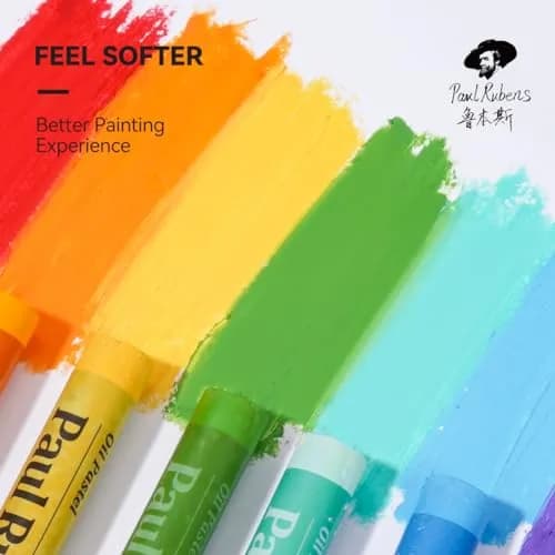 Paul Rubens Oil Pastels for Artists, 72 Landscape Colors | Vibrant & Creamy, Soft Oil Pastels for Sketching & Painting thumbnail 3
