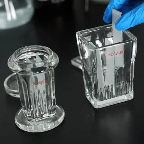 stonylab TLC Developing Tank Borosilicate Glass Small TLC Chamber | Lab Equipment for Thin Layer Chromatography thumbnail 7