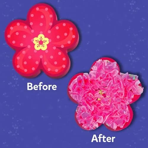 Skillmatics Poke-in Art Flower Bouquet Wood Craft Kit | Mess-Free DIY Decor for Kids Ages 4-9 thumbnail 8