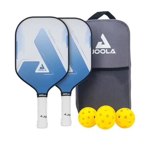 JOOLA Tundra Pickleball Set – 2 Fiberglass Paddles, 4 Balls & Carry Bag | Intermediate Player Ready thumbnail 1