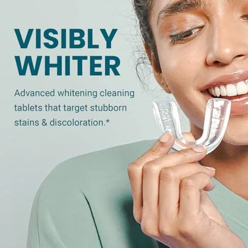 M3 Naturals Overnight Whitening Retainer Cleaner Tablets 120 Count | Cleans and Whitens Dental Appliances thumbnail 4