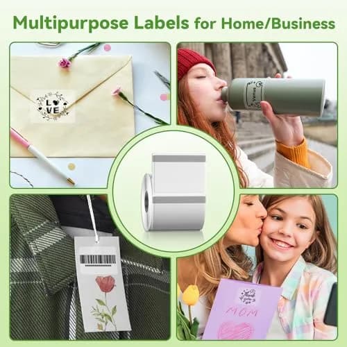 Phomemo Transparent Thermal Labels 230PCS | Waterproof, Oil-Resistant, Compatible with M110/M220 thumbnail 6