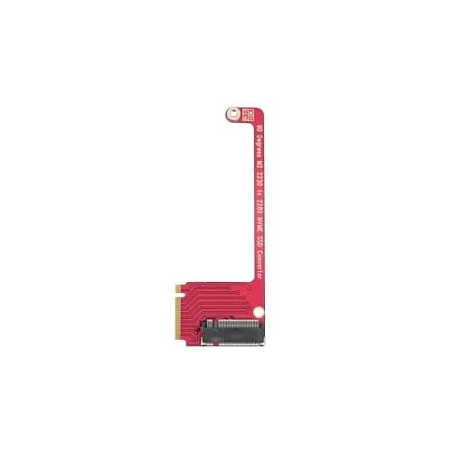 LinksTek ASC-3080 NVME SSD Convertor for ROG Ally Gaming Handheld, Expand M2 2230 Type SSD to M2 2280 Type SSD with 90 Degree Conversion thumbnail 1