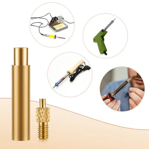 PEUTIER 120pcs M3 Brass Nuts for 3D Printing | Heat Set Insert Nuts with Solder Adapter thumbnail 6