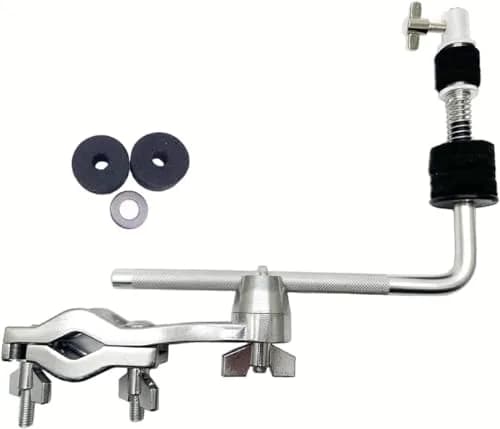 TUOREN Cymbals Clamp Cymbal Extension Arm and Clamp Set | Compatible with Hi-Hat Cymbal Drum Kit thumbnail 1