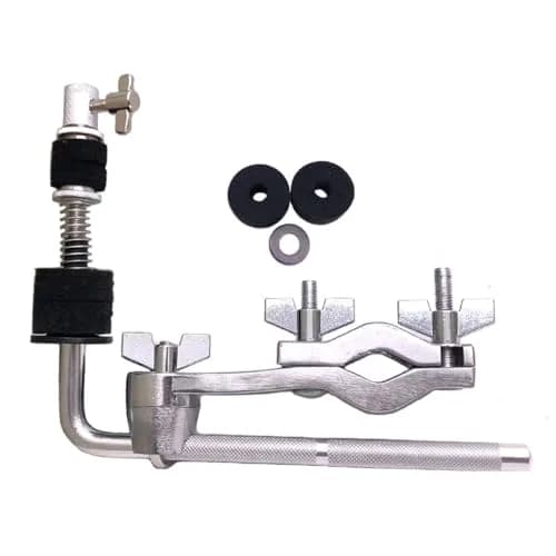 TUOREN Cymbals Clamp Cymbal Extension Arm and Clamp Set | Compatible with Hi-Hat Cymbal Drum Kit thumbnail 7
