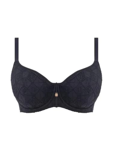 Freya Swim Nomad Nights Underwire Sweetheart Bikini Top | Supportive, Boho Crochet Overlay, UK Sizing thumbnail 7