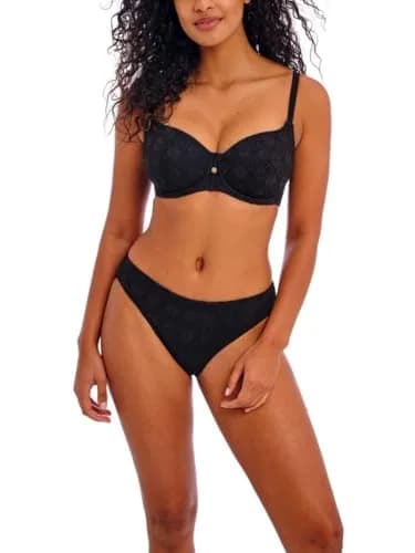 Freya Swim Nomad Nights Underwire Sweetheart Bikini Top | Supportive, Boho Crochet Overlay, UK Sizing thumbnail 3