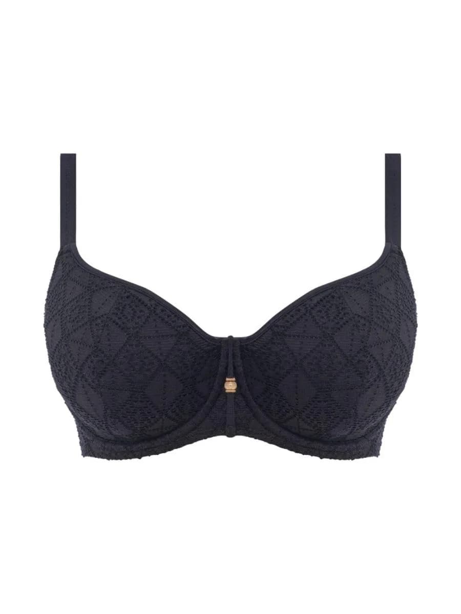 Freya Swim Nomad Nights Underwire Sweetheart Bikini Top | Supportive, Boho Crochet Overlay, UK Sizing (70-120c) thumbnail 7