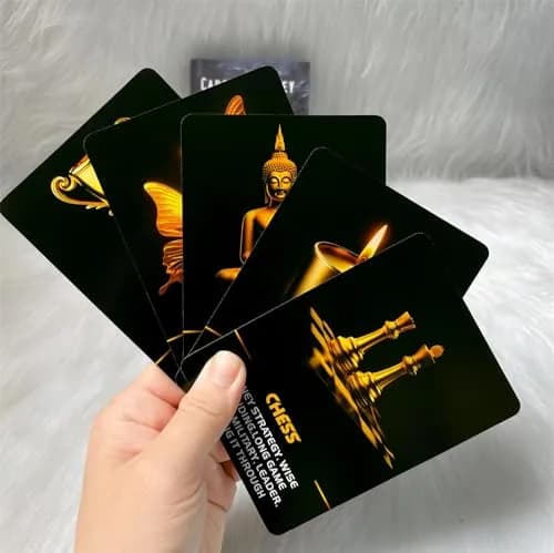 ZHQGYN Manifest Success Career and Money Oracle Deck 3.42" x 4.72" | Law of Attraction Guidance thumbnail 6