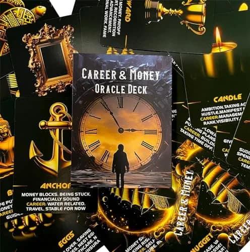 ZHQGYN Manifest Success Career and Money Oracle Deck 3.42" x 4.72" | Law of Attraction Guidance thumbnail 7
