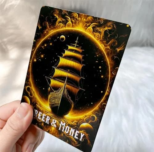 ZHQGYN Manifest Success Career and Money Oracle Deck 3.42" x 4.72" | Law of Attraction Guidance thumbnail 9