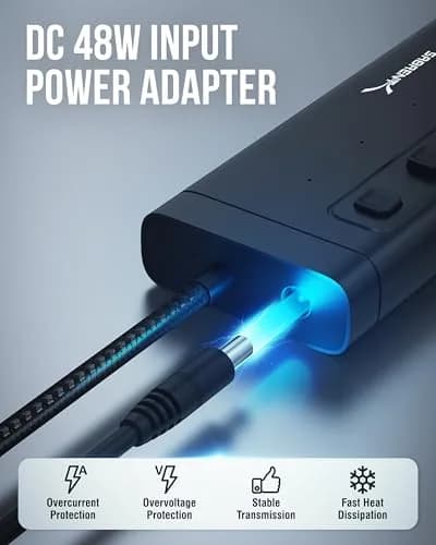 SABRENT 7-Port USB-C Hub, 48W Powered, 5Gbps, 3 USB-A + 4 USB-C (HB-3A4C) | Expands Connectivity for Mac, PC, Steam Deck, ROG Ally thumbnail 8