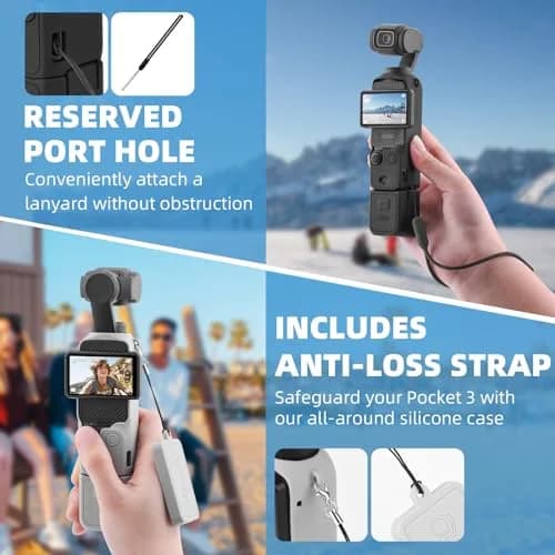 BRDRC Pocket 3 Silicone Cover for DJI OSMO Pocket 3 | Scratch-Resistant & Stylish thumbnail 4