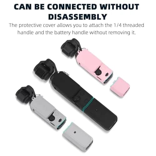 BRDRC Pocket 3 Silicone Cover for DJI OSMO Pocket 3 | Scratch-Resistant & Stylish thumbnail 6