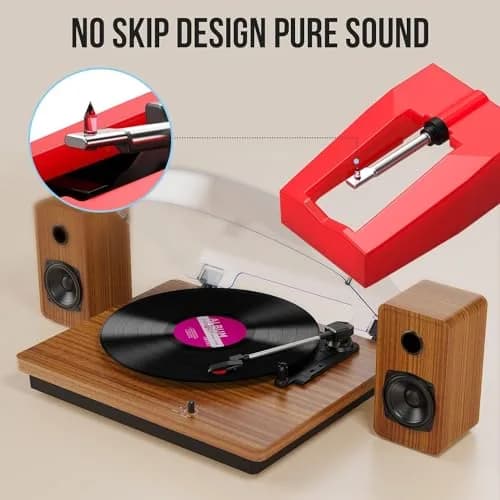 DIGITNOW Record Player Needle Replacement, 3 Pack | Universal Stylus for Vinyl LP & Phonograph thumbnail 5