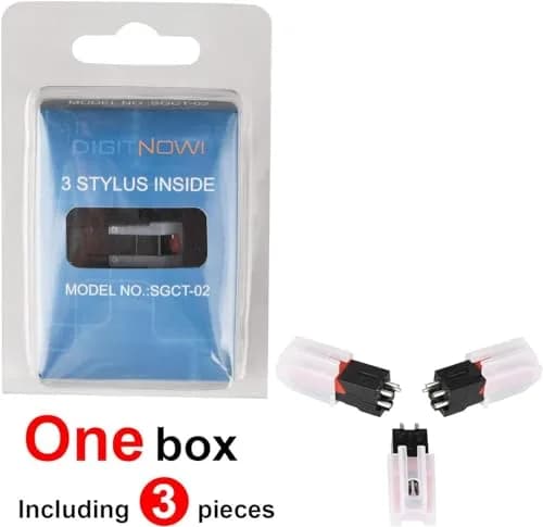 DIGITNOW Record Player Needle Replacement, 3 Pack | Universal Stylus for Vinyl LP & Phonograph thumbnail 7