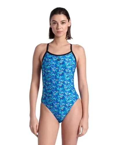 ARENA Women's Swimsuit Challenge Back MaxLife Training Suit | Chlorine-Resistant, UPF 50+ (96g, US Size 32) thumbnail 1