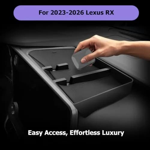 LUWU Dashboard Console Organizer for 2023-2026 Lexus RX350 RX450H RX500H | Maximize Storage & Keep Tidy thumbnail 7