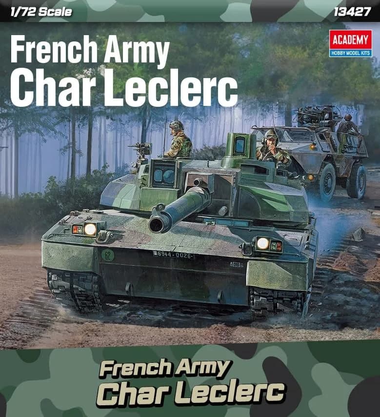 Academy 1/72 France Leclerc Plastic Model Kit | Precision Military Vehicle Assembly (70-120 chars) thumbnail 7