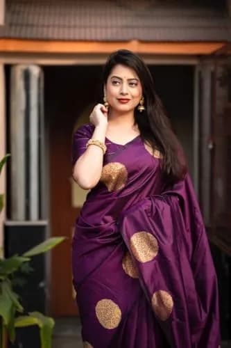 Avantika Fashion Women's Kanjivaram Silk Saree 5.3m | Jacquard & Zari Work, One Size thumbnail 2