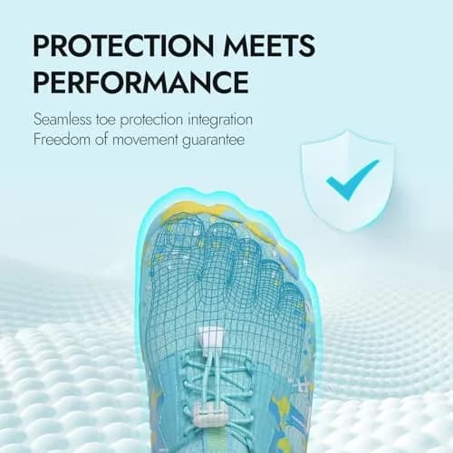 ATHMILE Water Shoes for Women Men Beach Swim Pool Quick Dry | Anti-slip Rubber Sole, Breathable Elastic Upper, Unisex, Low Top thumbnail 6