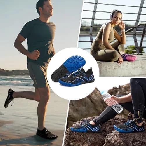 ATHMILE Water Shoes for Women Men Beach Swim Pool Quick Dry | Anti-slip Toe Cap thumbnail 2
