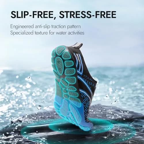 ATHMILE Water Shoes for Women Men Beach Swim Pool Quick Dry | Anti-slip Toe Cap thumbnail 4