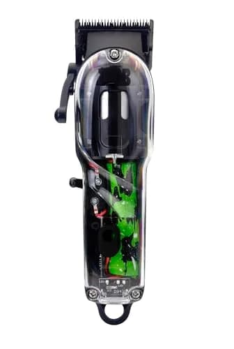 TPOB Slime 2 Barber Hair Clippers for Men 6800 RPM with Matte Black Case & X Fade Blade | Professional Cordless Hair Cutting Set thumbnail 5