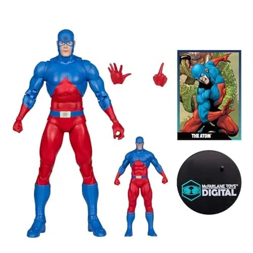 McFarlane Toys DC Direct The Atom (DC: The Silver Age) 7in Action Figure | Digital Collectible thumbnail 4